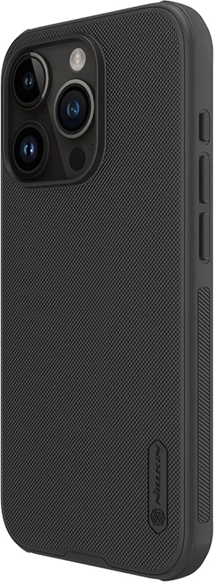 Nillkin Super Frosted Shield Hoesje iPhone 15 Pro - Zwart