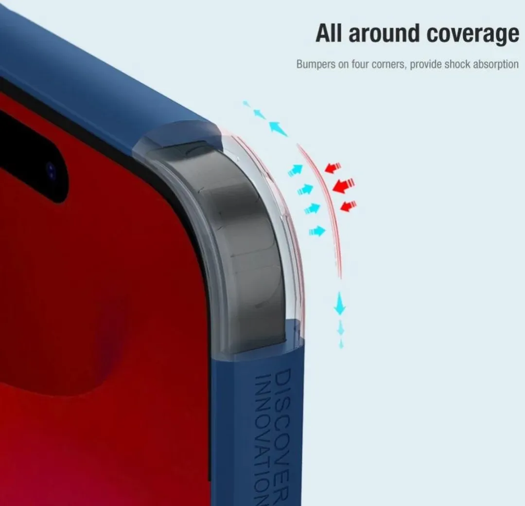 Nillkin Super Frosted Shield Hoesje iPhone 15 Pro - Zwart - afbeelding 6 van 6