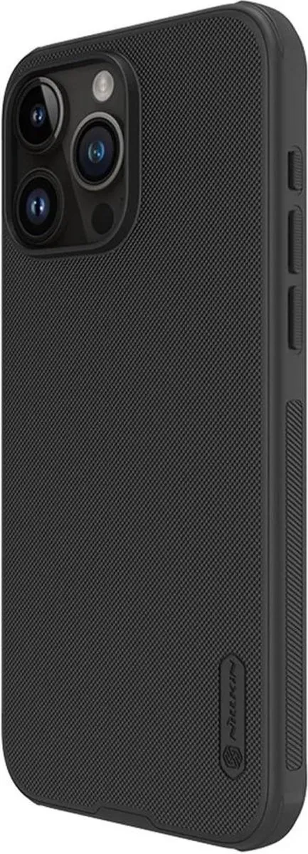 Nillkin Super Frosted Shield Hoesje iPhone 15 Pro - Zwart