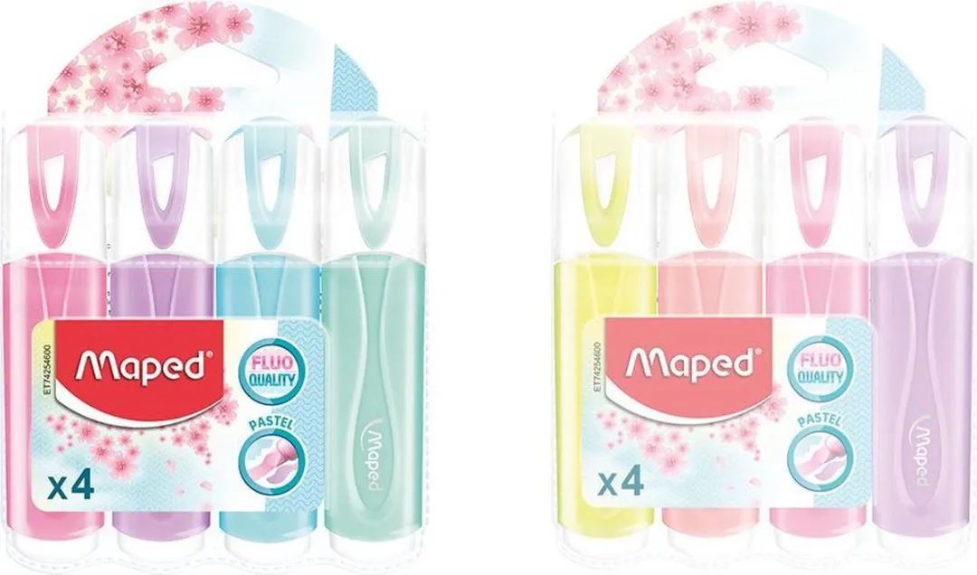 Maped Pastelkleurige Fluo Markers
