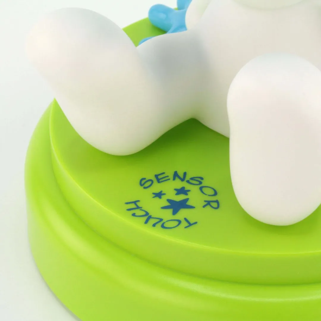 Ansmann Smurfen Baby Smurf Nachtlampje - Blauw/Groen/Wit