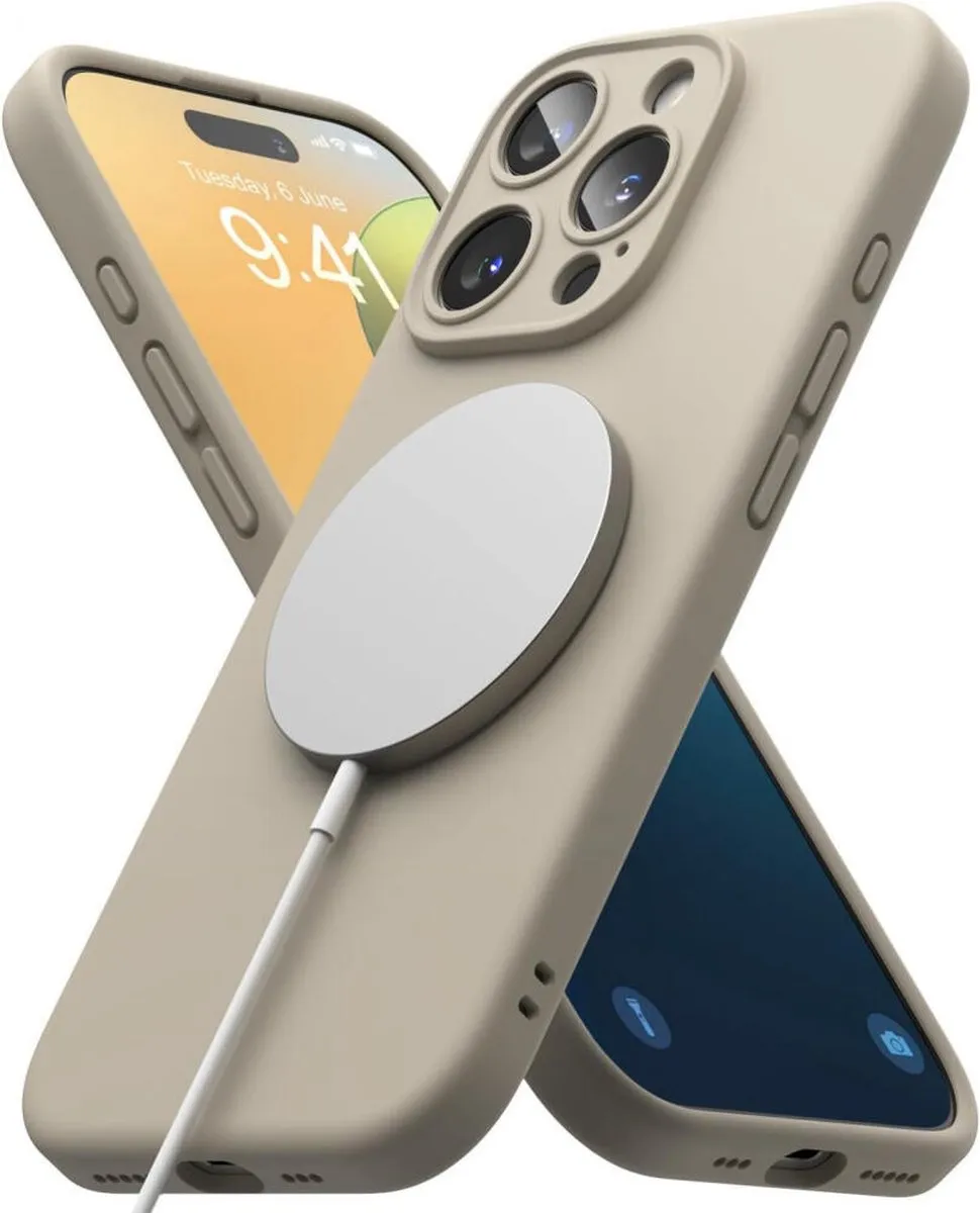 Ringke Silicone MagSafe Hoesje iPhone 16 Pro Max