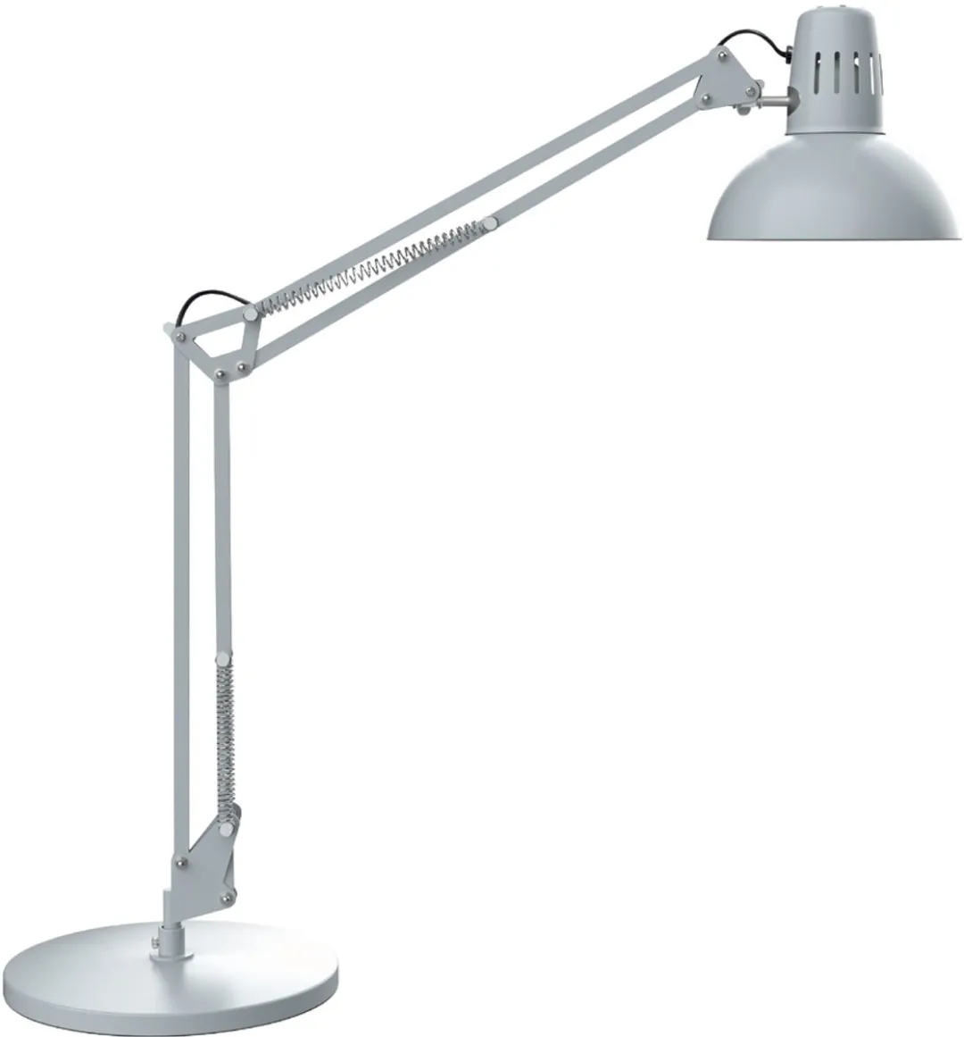 MAULstudy Bureaulamp - Metaal - Zwart - E27 Fitting - Kantelbare Arm - Tafellamp