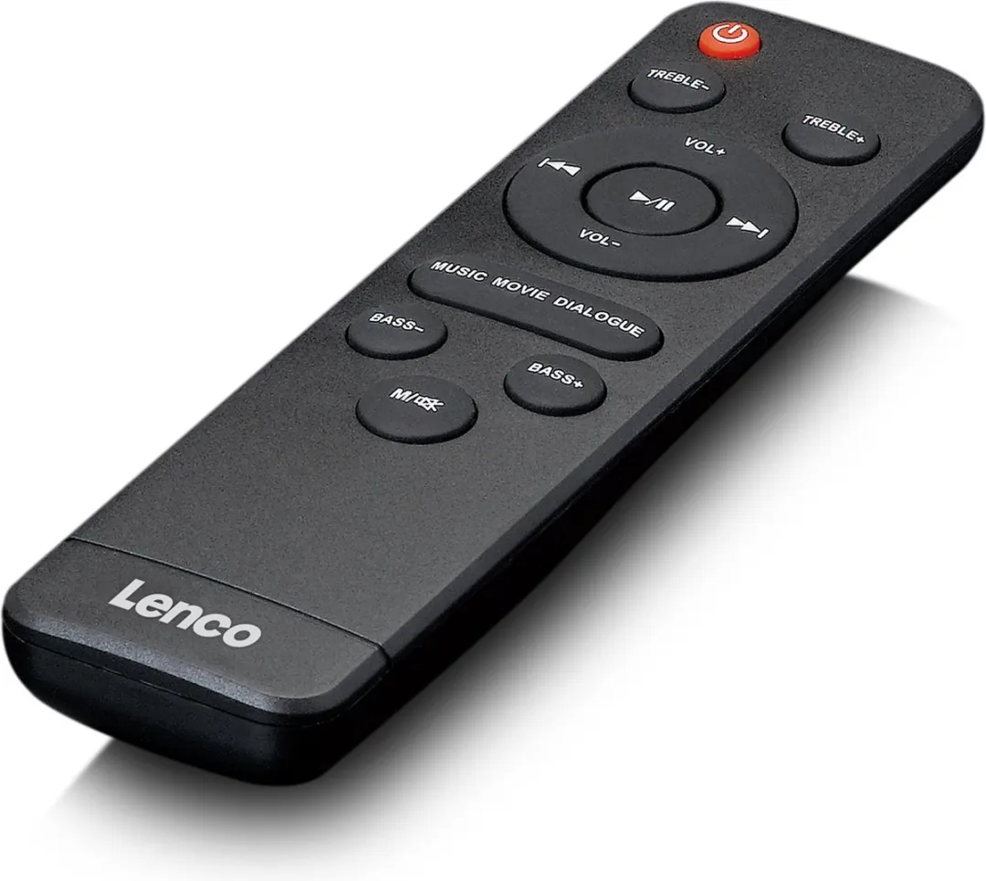Lenco SBW-801BK Soundbar met Subwoofer - Bluetooth - Zwart