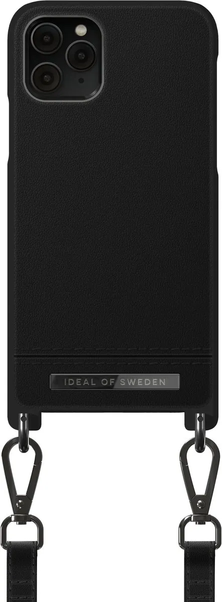 iDeal of Sweden Phone Necklace Case iPhone 11 Pro/XS/X - Onyx Black - afbeelding 2 van 6