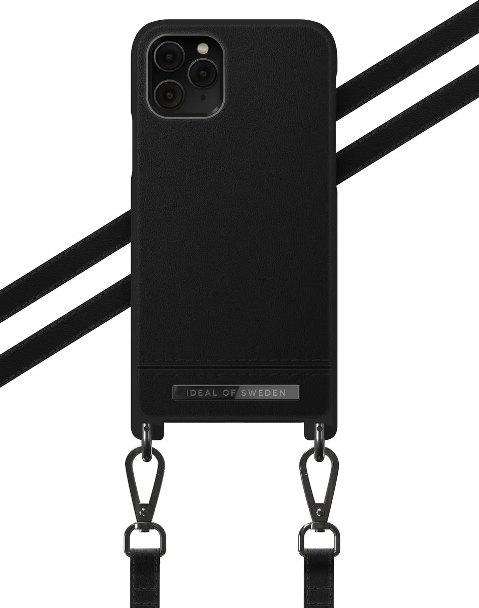 iDeal of Sweden Phone Necklace Case iPhone 11 Pro/XS/X - Onyx Black - afbeelding 4 van 6