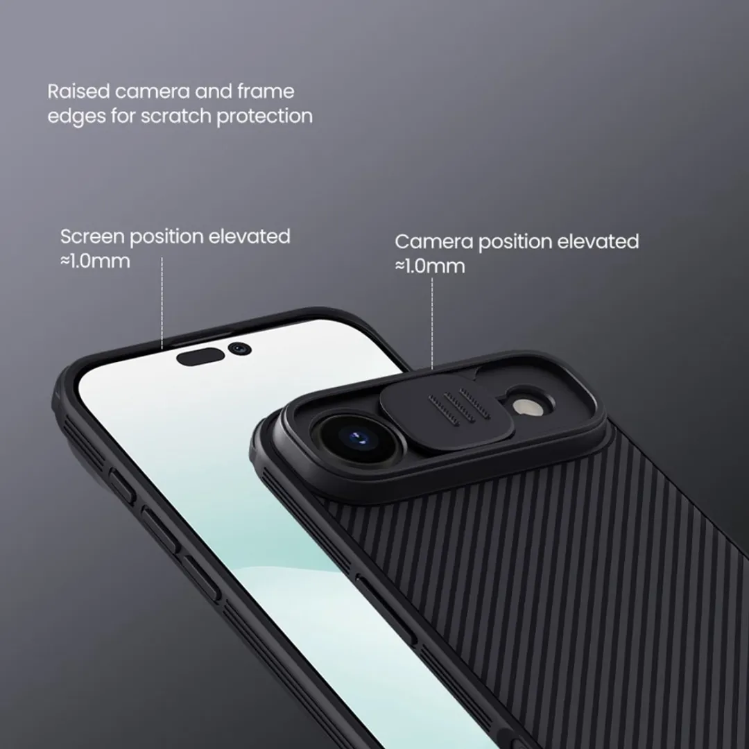 Nillkin CamShield Pro Hoesje iPhone Air - Zwart - afbeelding 6 van 6