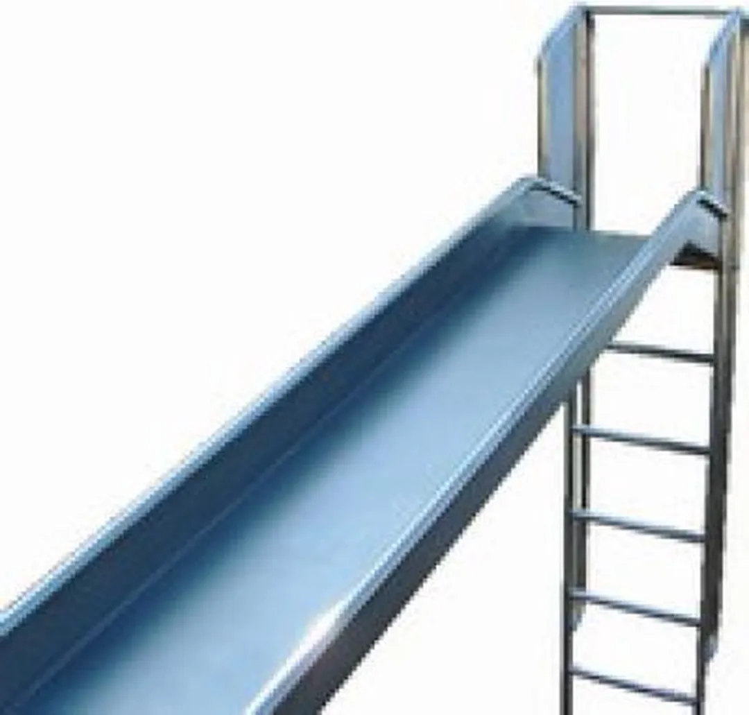 Intergard Glijbaan RVS 76312000 - Groen - 200cm