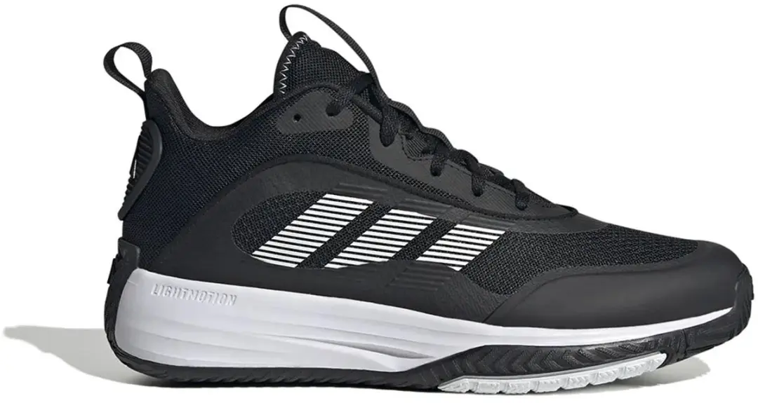 adidas Own The Game 3 Basketbalschoenen - Zwart - afbeelding 6 van 6