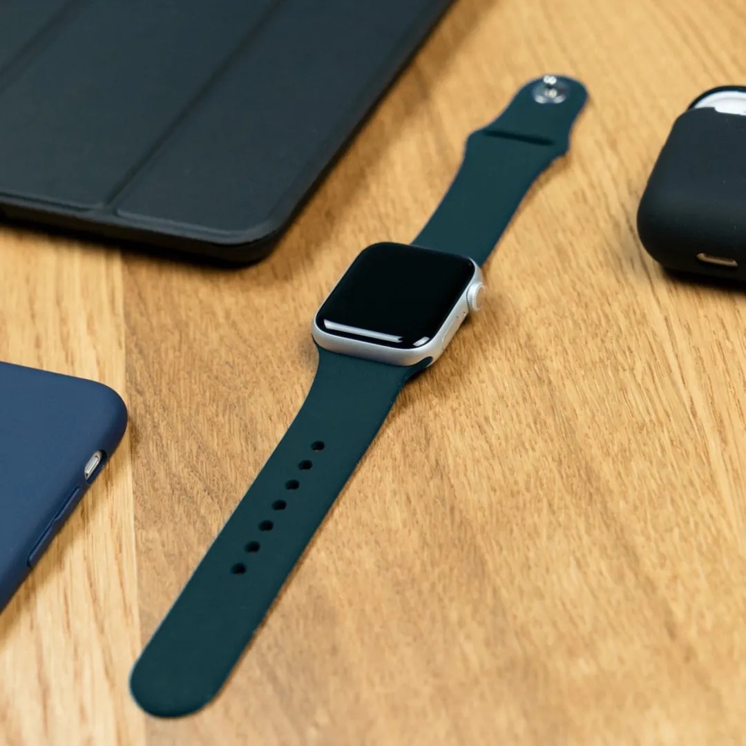 Imoshion Siliconen Bandje Amazfit GTS/BIP - Donkergroen