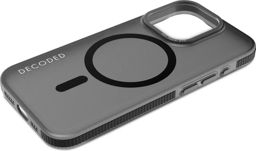 Decoded D24IPO15PBCT2FK iPhone 15 Pro Hoesje - Transparant Zwart