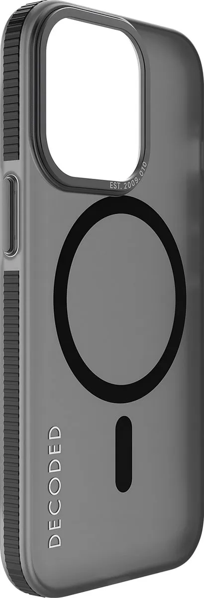 Decoded D24IPO15PBCT2FK iPhone 15 Pro Hoesje - Transparant Zwart