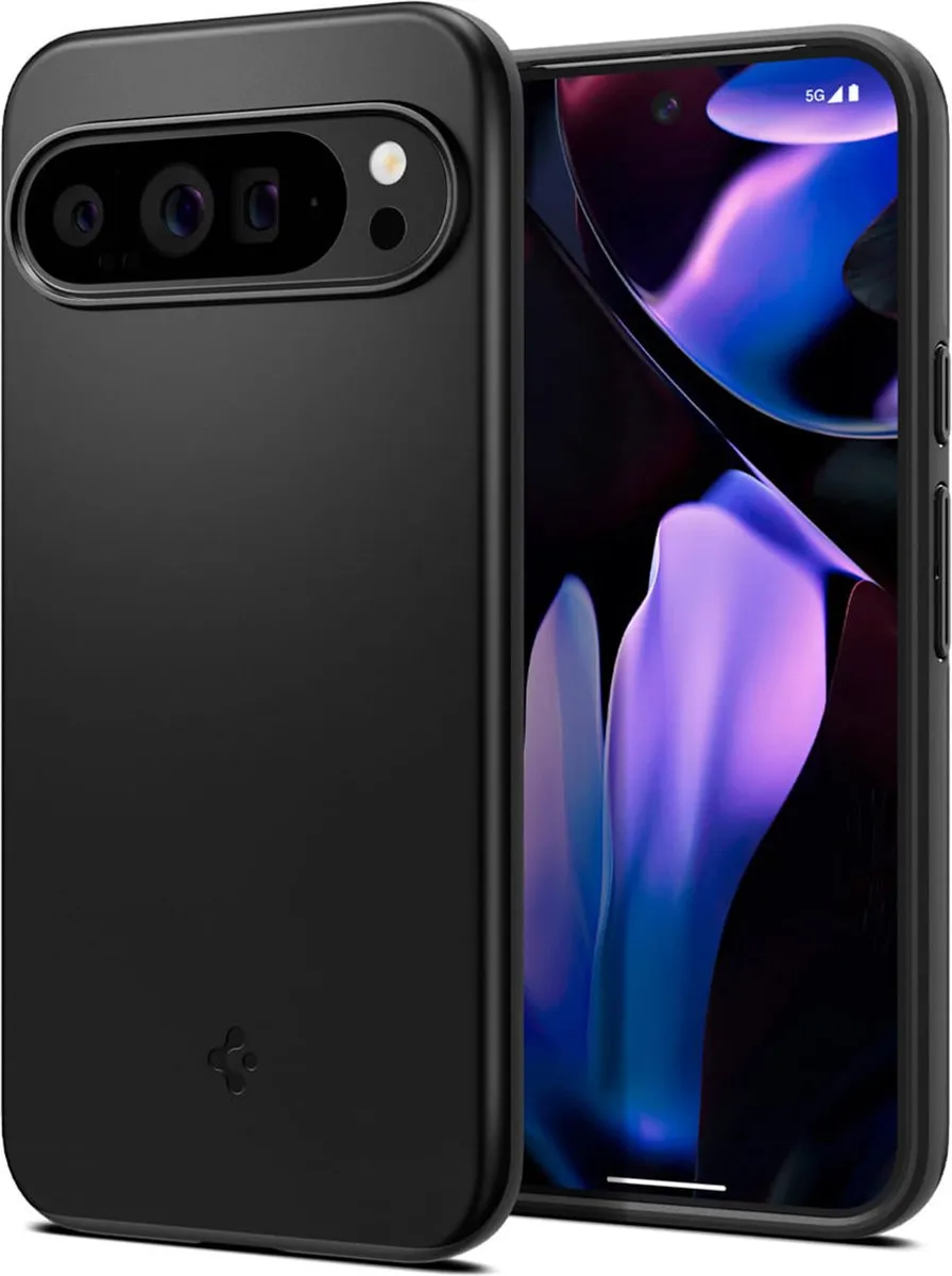 Spigen Thin Fit Hoesje ACS07731 - Google Pixel 9 Pro XL - Zwart