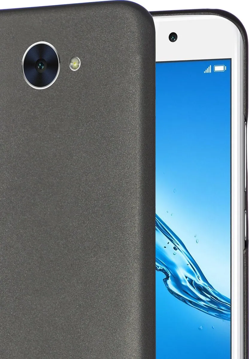 Azuri soft TPU cover - zwart - voor Huawei Y7 2017