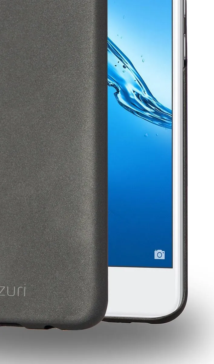 Azuri soft TPU cover - zwart - voor Huawei Y7 2017