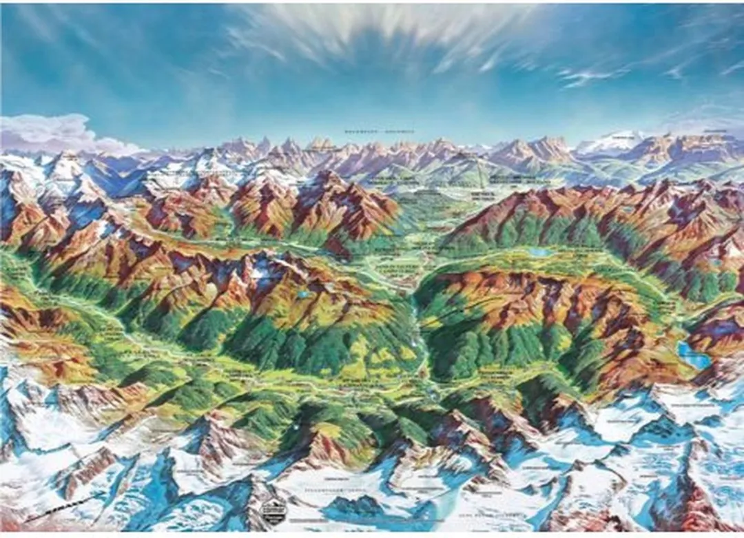 Heye Alpine Mountain World Puzzle 2000 Stuks