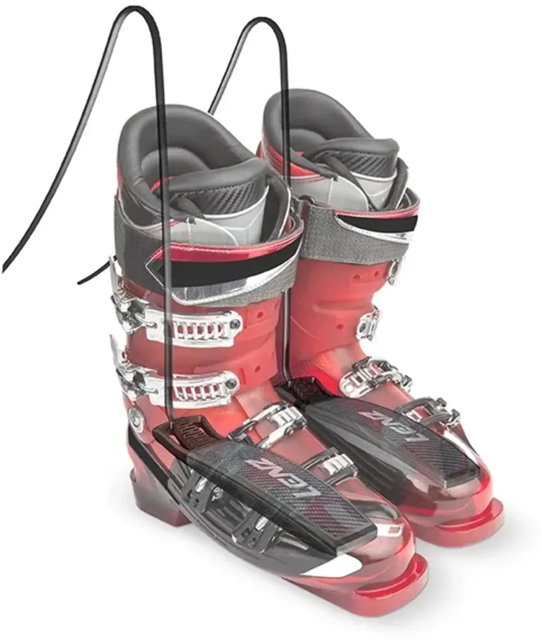 Lenz Space Warmer 2.0 Schoendroger - Grijs/Rood - afbeelding 3 van 6