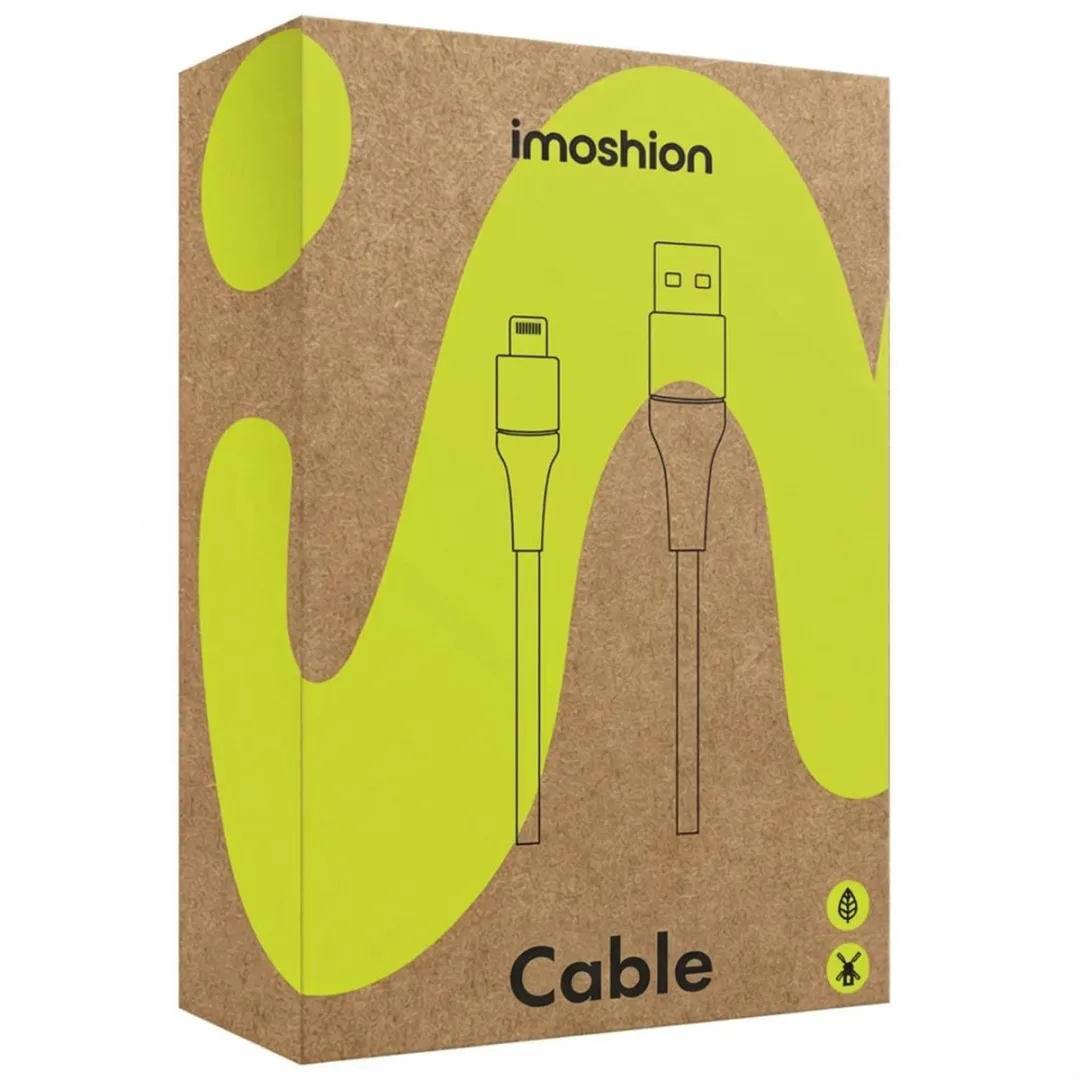 Imoshion Lightning naar USB A Kabel Duopack 1m - Wit