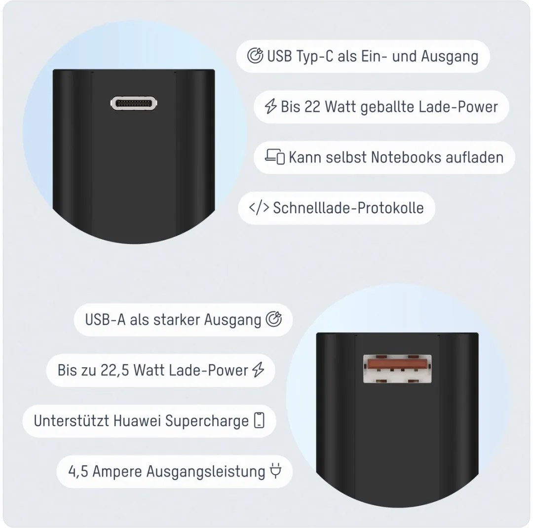 Ansmann PB222PD Powerbank 20000mAh - Zwart