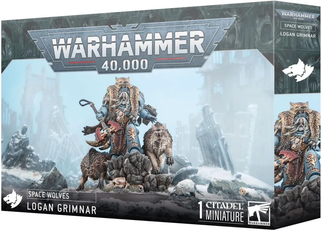 Warhammer 40K Space Wolves Logan Grimnar 53-28