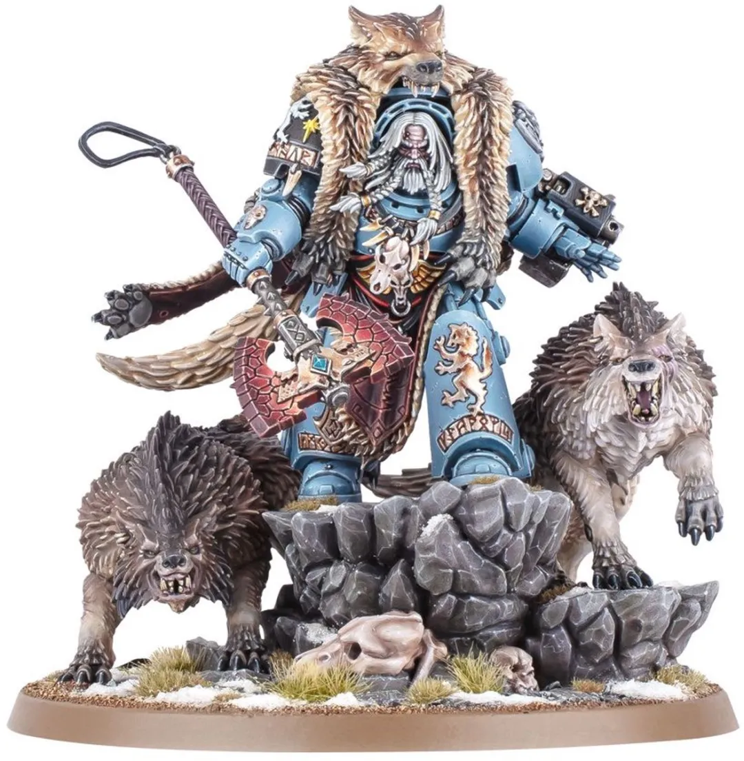Warhammer 40K Space Wolves Logan Grimnar 53-28