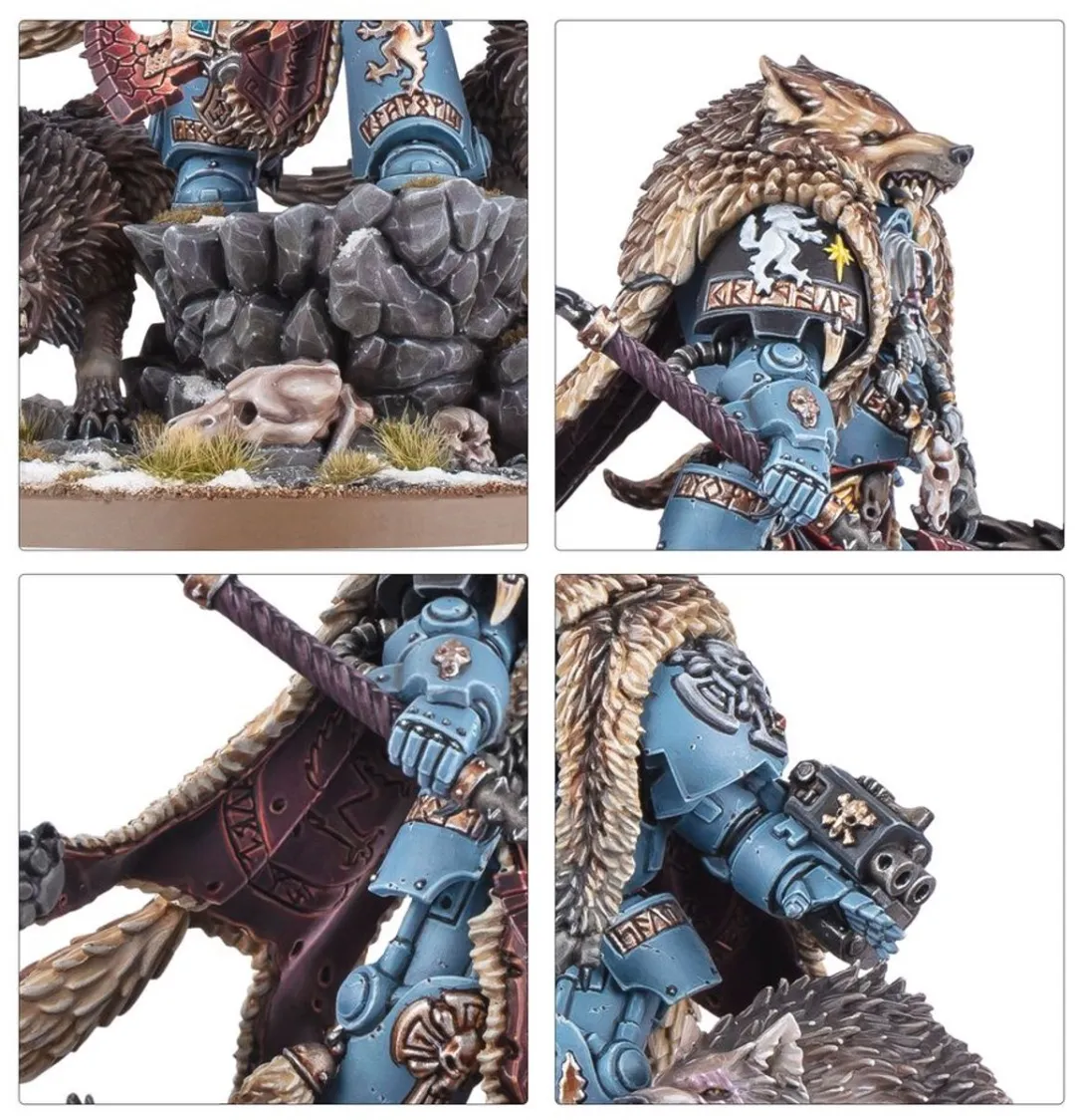 Warhammer 40K Space Wolves Logan Grimnar 53-28