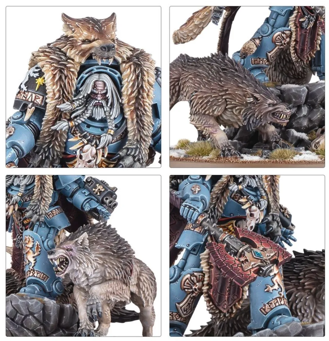 Warhammer 40K Space Wolves Logan Grimnar 53-28