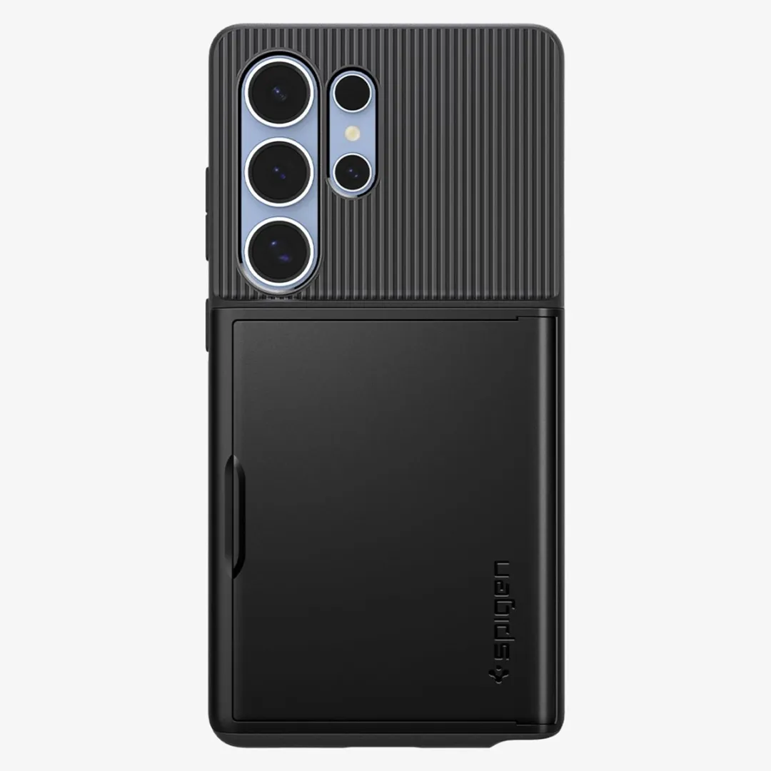 Spigen Slim Armor CS 13256 Hoesje - Samsung Galaxy S25 Ultra - Zwart