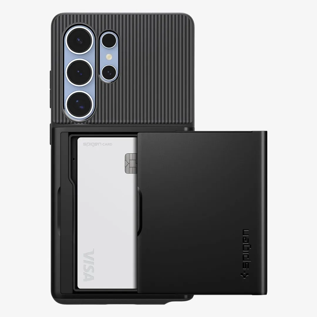 Spigen Slim Armor CS 13256 Hoesje - Samsung Galaxy S25 Ultra - Zwart