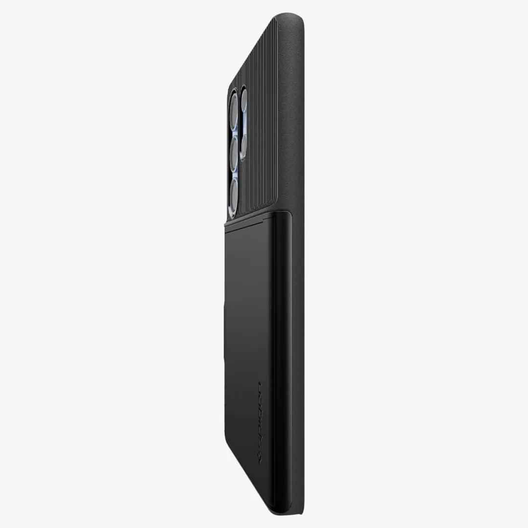 Spigen Slim Armor CS 13256 Hoesje - Samsung Galaxy S25 Ultra - Zwart - afbeelding 6 van 6