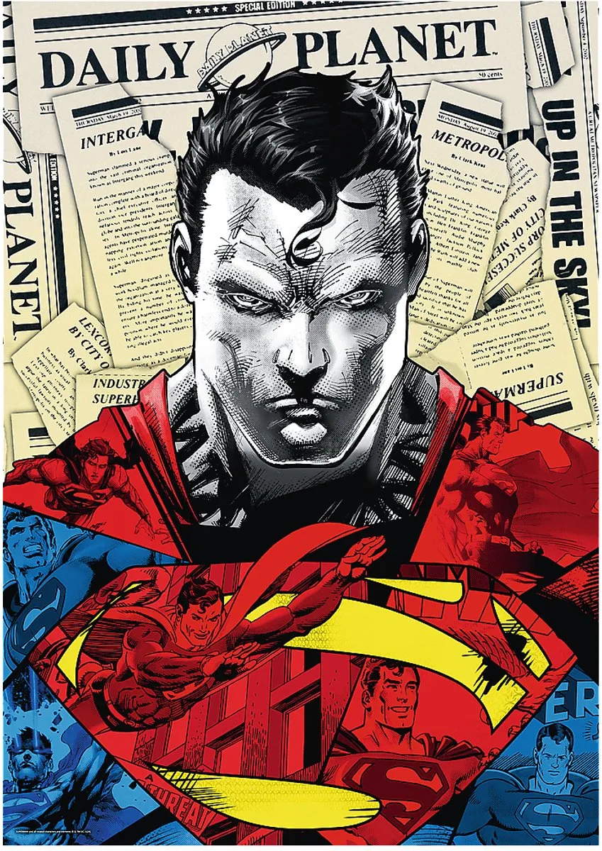 Trefl Superman Puzzel 1000 Stuks - Multicolor