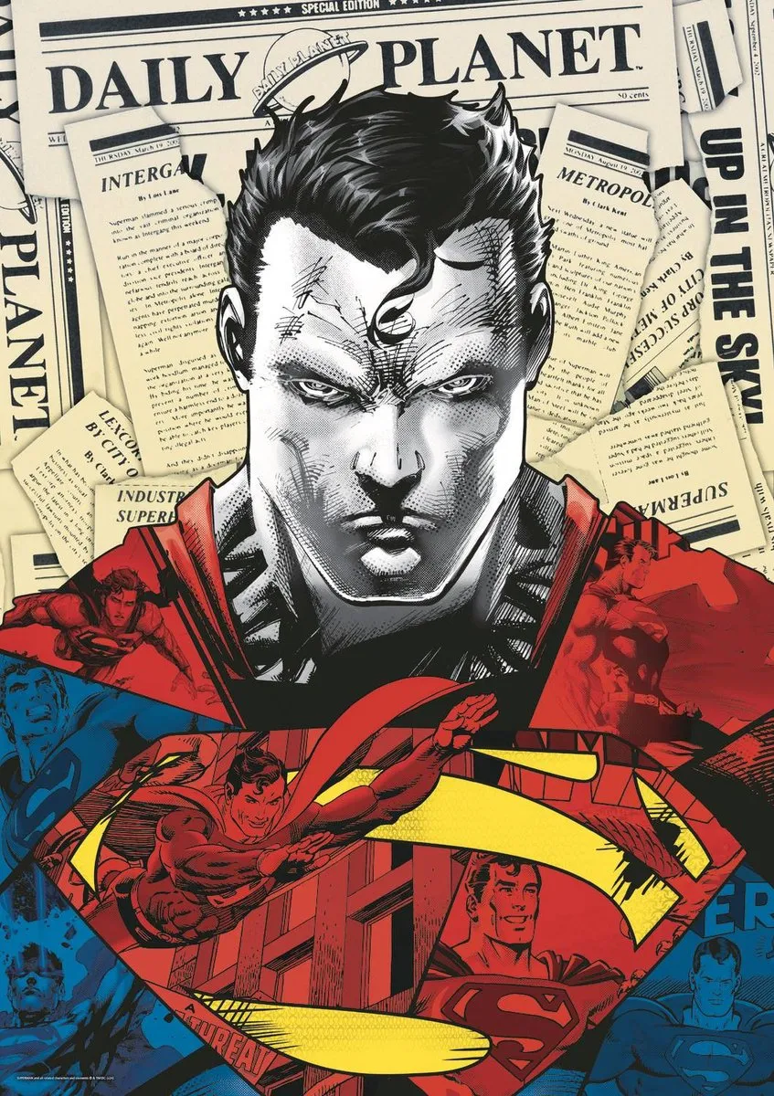 Trefl Superman Puzzel 1000 Stuks - Multicolor