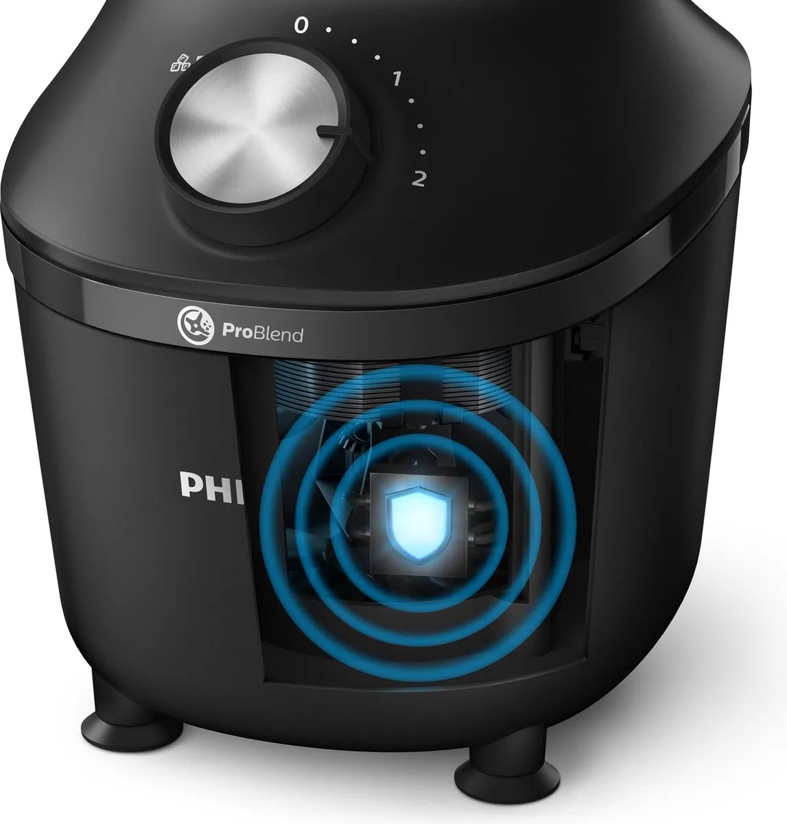 Philips 3000 Series HR2291/01 Blender 600W - Zwart