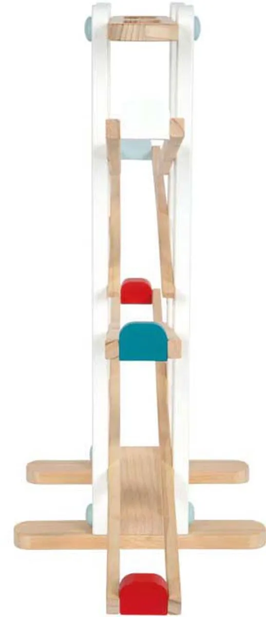 Small Foot Houten Knikkerbaan - 2 Onderdelen - Multicolor