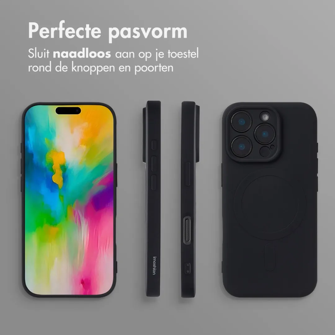 Imoshion Hoesje iPhone 16 Pro Max - MagSafe Zwart - afbeelding 6 van 6