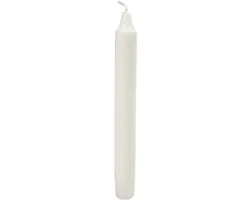 Creativ Company Kaars 20cm Wit - 30 Stuks
