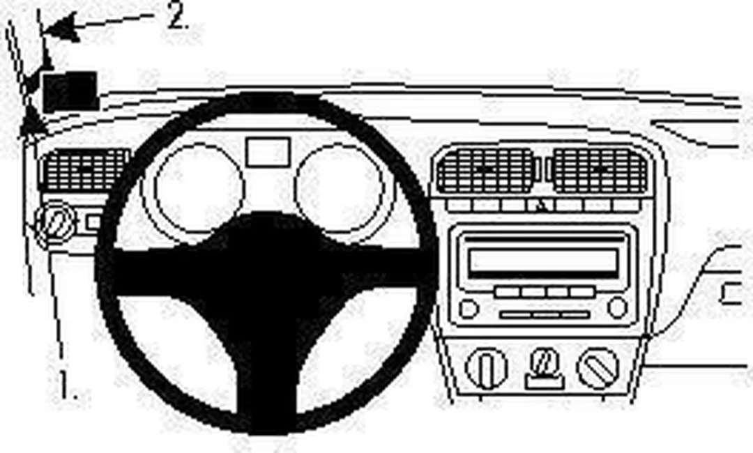 Brodit ProClip 804384 Telefoonhouder