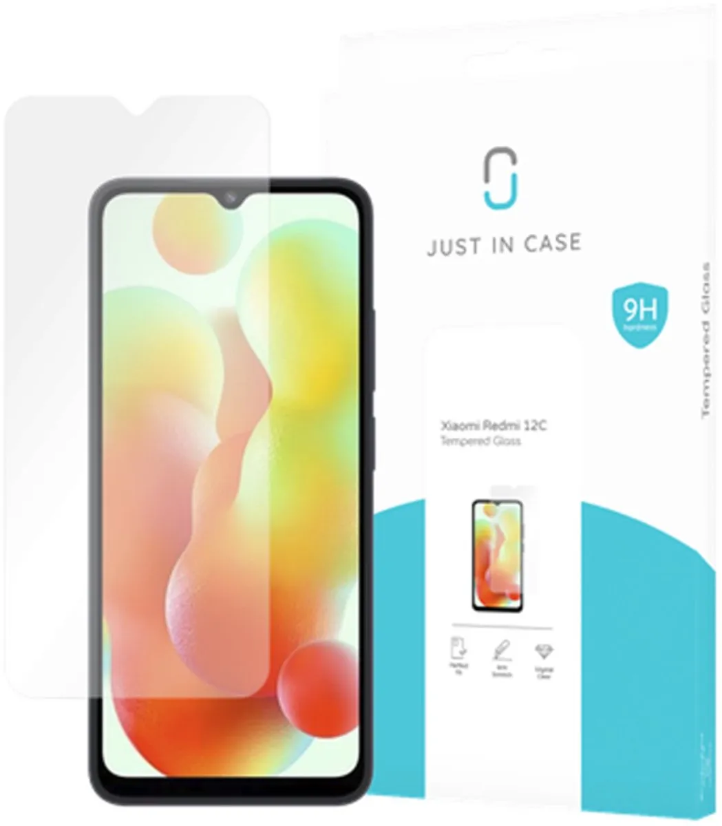 Just in Case Xiaomi Redmi 12C Tempered Glass
