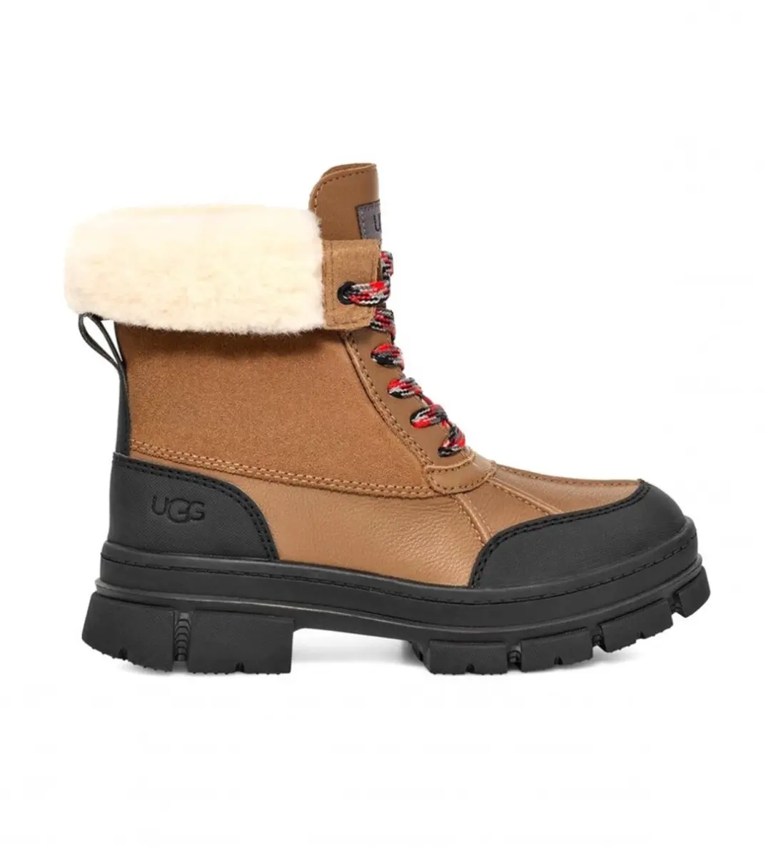 UGG W Ashton AddiemarrÃ³n leren laarzen,