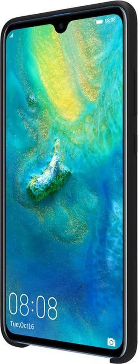 Nillkin Flex Silicone HardCase Huawei Mate 20 - Zwart - afbeelding 3 van 4