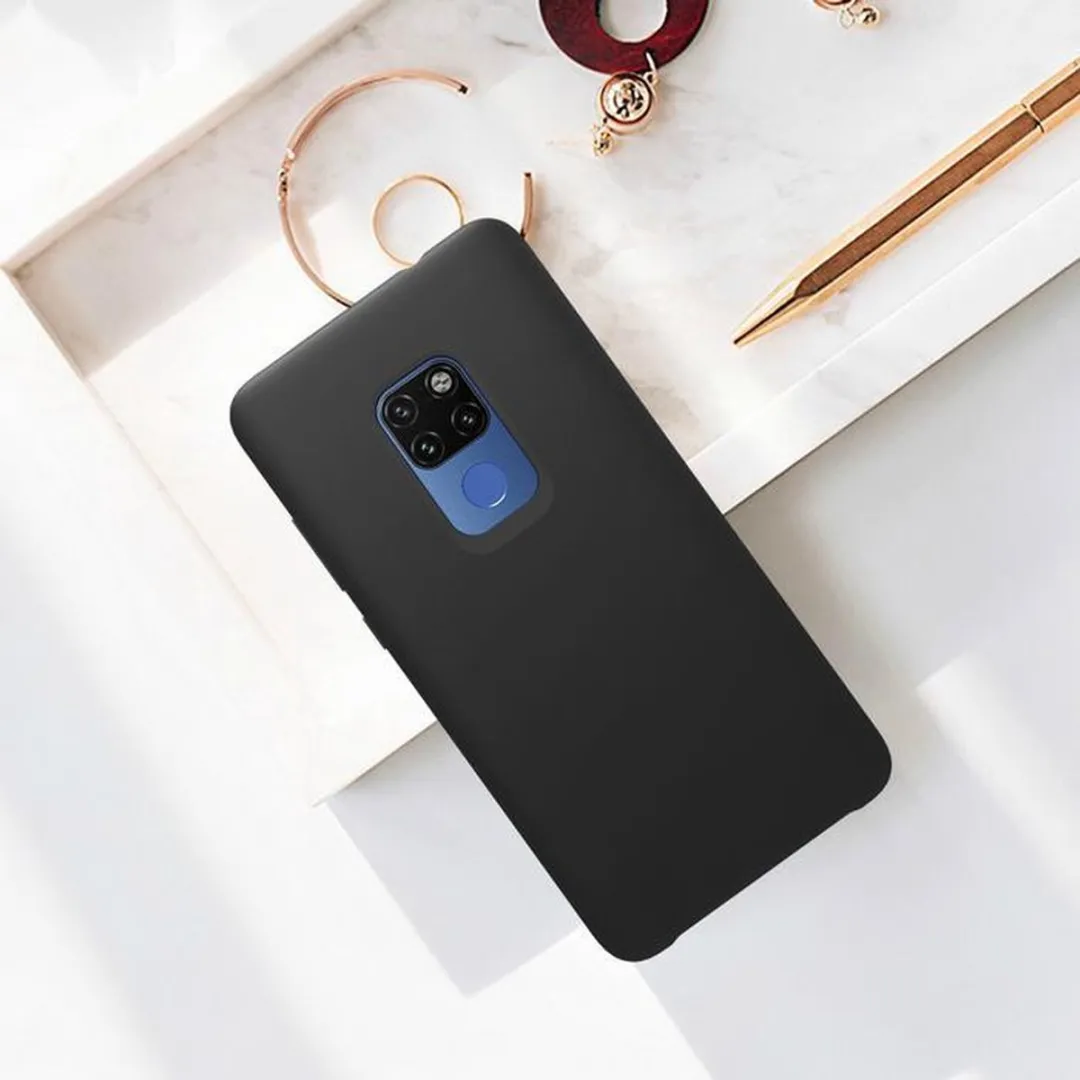 Nillkin Flex Silicone HardCase Huawei Mate 20 - Zwart - afbeelding 4 van 4