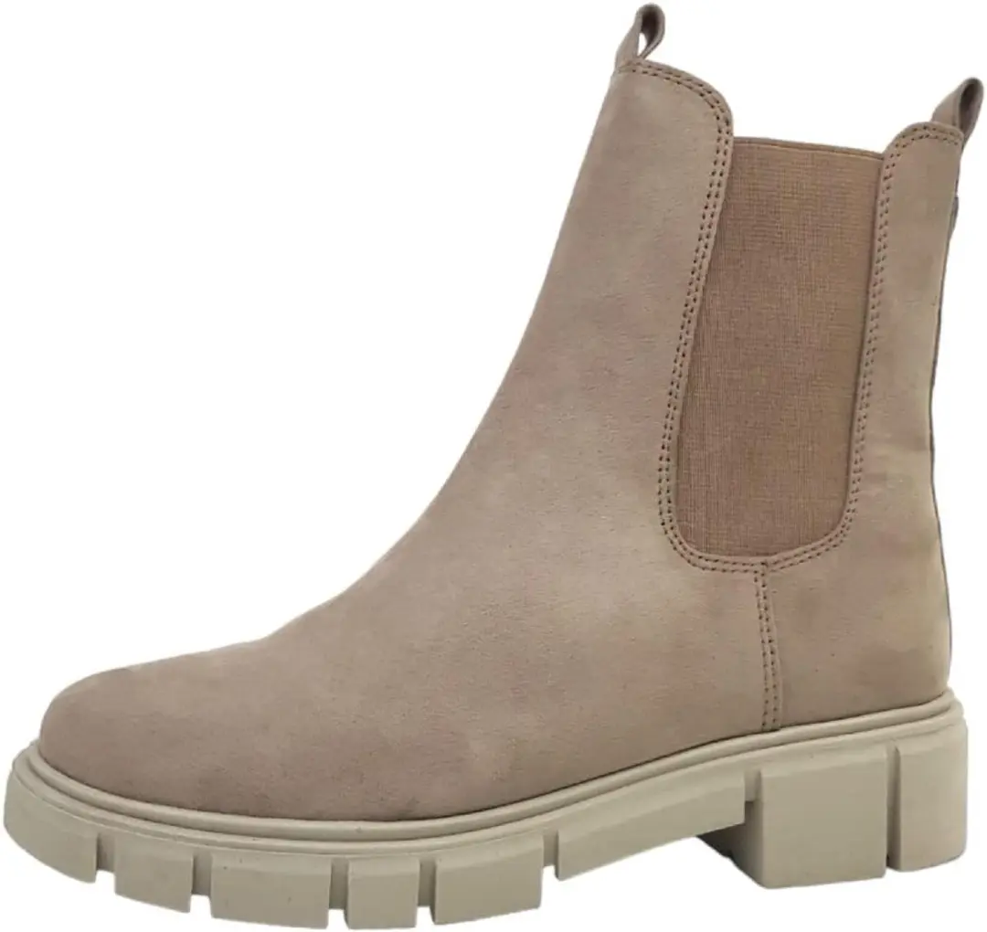Marco Tozzi Dames Chelsea Laarzen 2-25417-41 Taupe