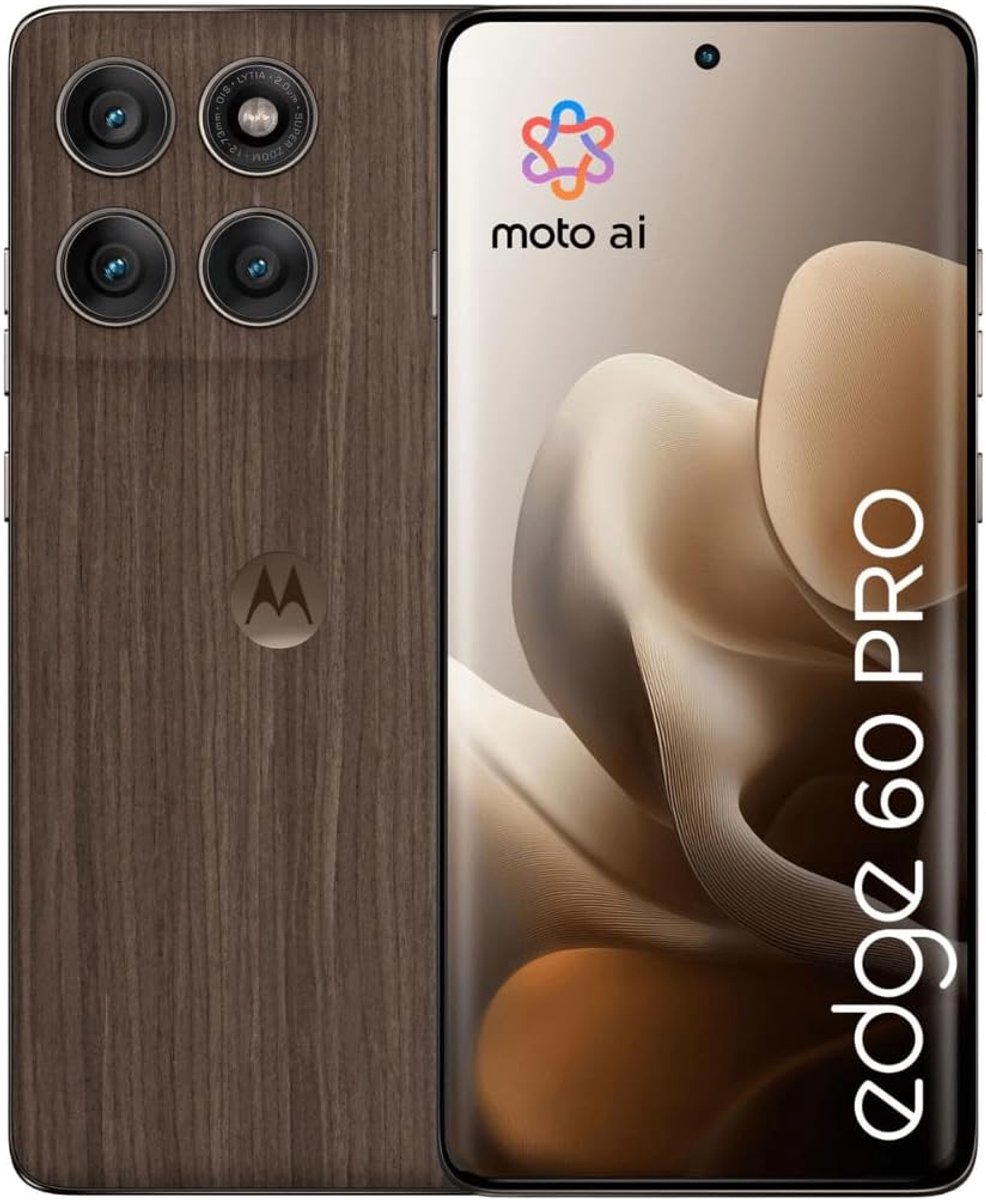 Motorola - Edge 60 Pro 5G - 12/512GB - Pantone Walnut