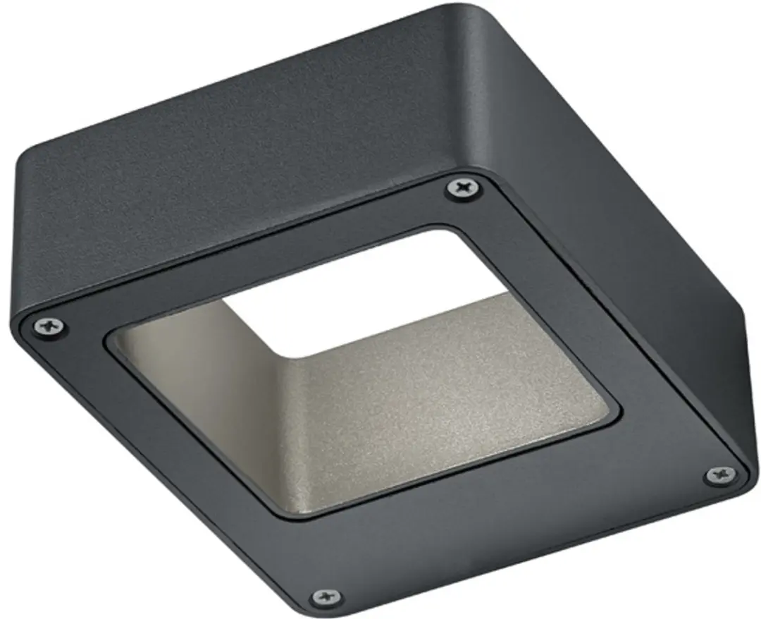 TRIO Reno Buitenwandlamp LED 4,5W IP54 - Antraciet - afbeelding 6 van 6