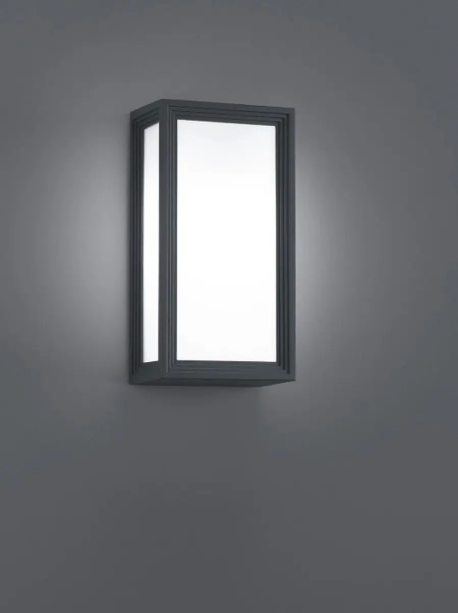 Trio Timok Buiten Wandlamp E27 IP54 - Antraciet - afbeelding 5 van 6