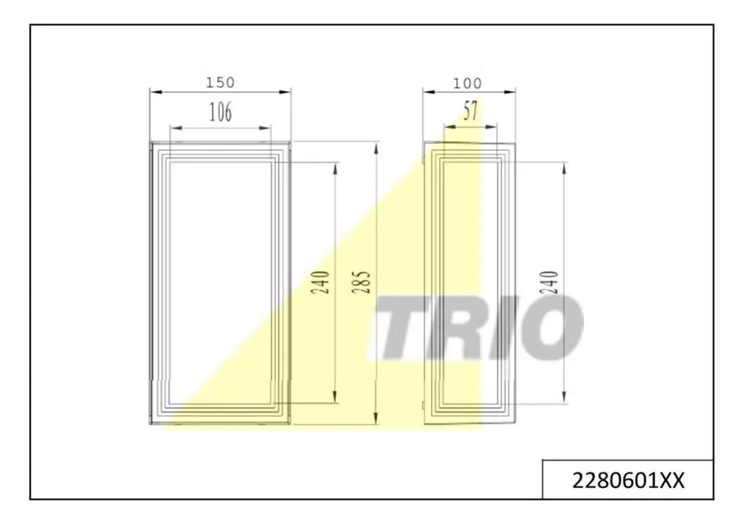 Trio Timok Buiten Wandlamp E27 IP54 - Antraciet - afbeelding 2 van 6