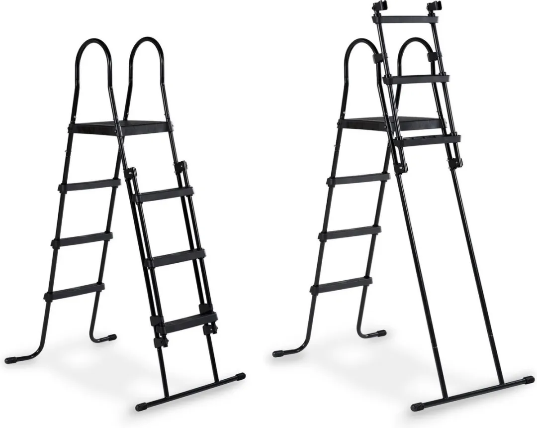EXIT Toys Black Leather Zwembad 360x122cm - Filterpomp - 10.126L