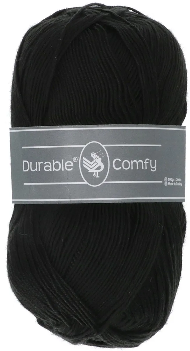 Durable Comfy Acrylgaren 325 Black