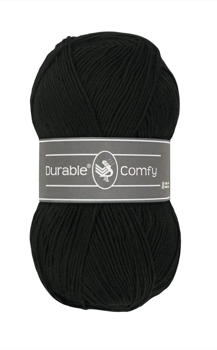 Durable Comfy Acrylgaren 325 Black