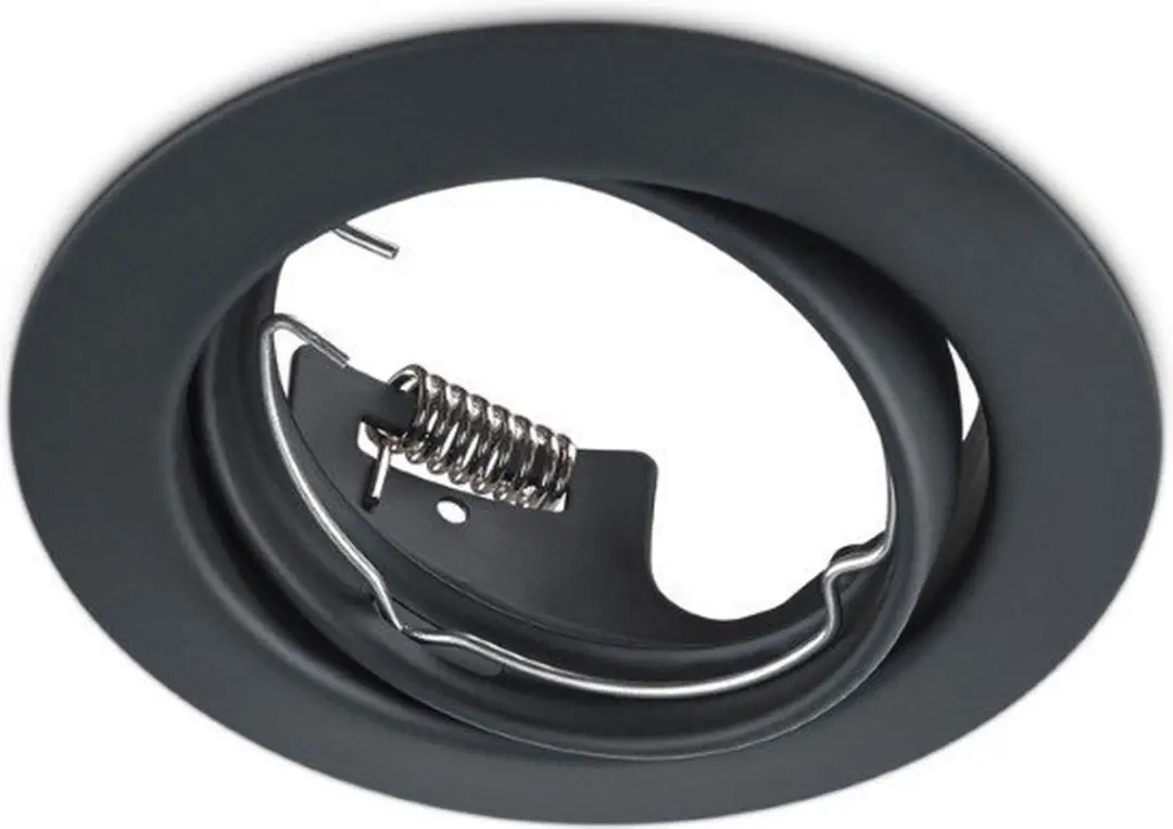 TRIO Jura Inbouwspot Zwart Mat Rond - GU10 - 650100132 - afbeelding 6 van 6